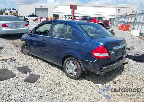 2008 Nissan Versa 1.8S из США, поврежденный, VIN 3N1BC11E18L391547